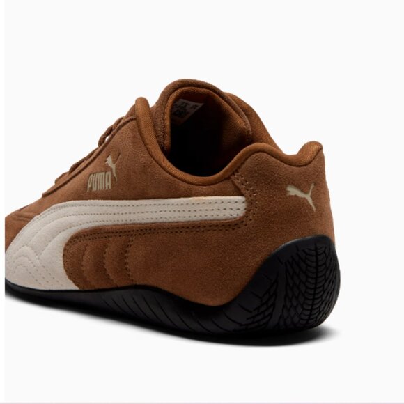 Puma Speedcat Brown Suede Motorsport Sneakers Y2K Style Wmn's Sz US10/EU41 - Picture 4 of 6